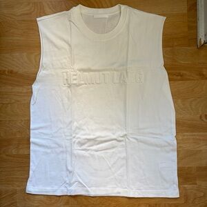 Helmut Lang sleeveless T-shirt - White - Men’s Large